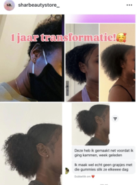 SharBeautyStore Hair Gummies - with extra vitamine D for melanin skin!