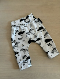 Broekje zwart wit dieren