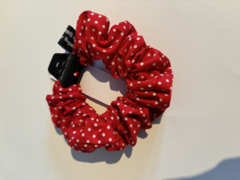 Scrunchie Red with Dots