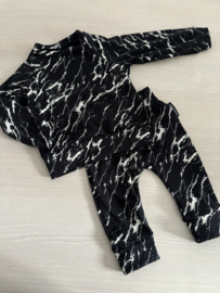 Set Black Marmer
