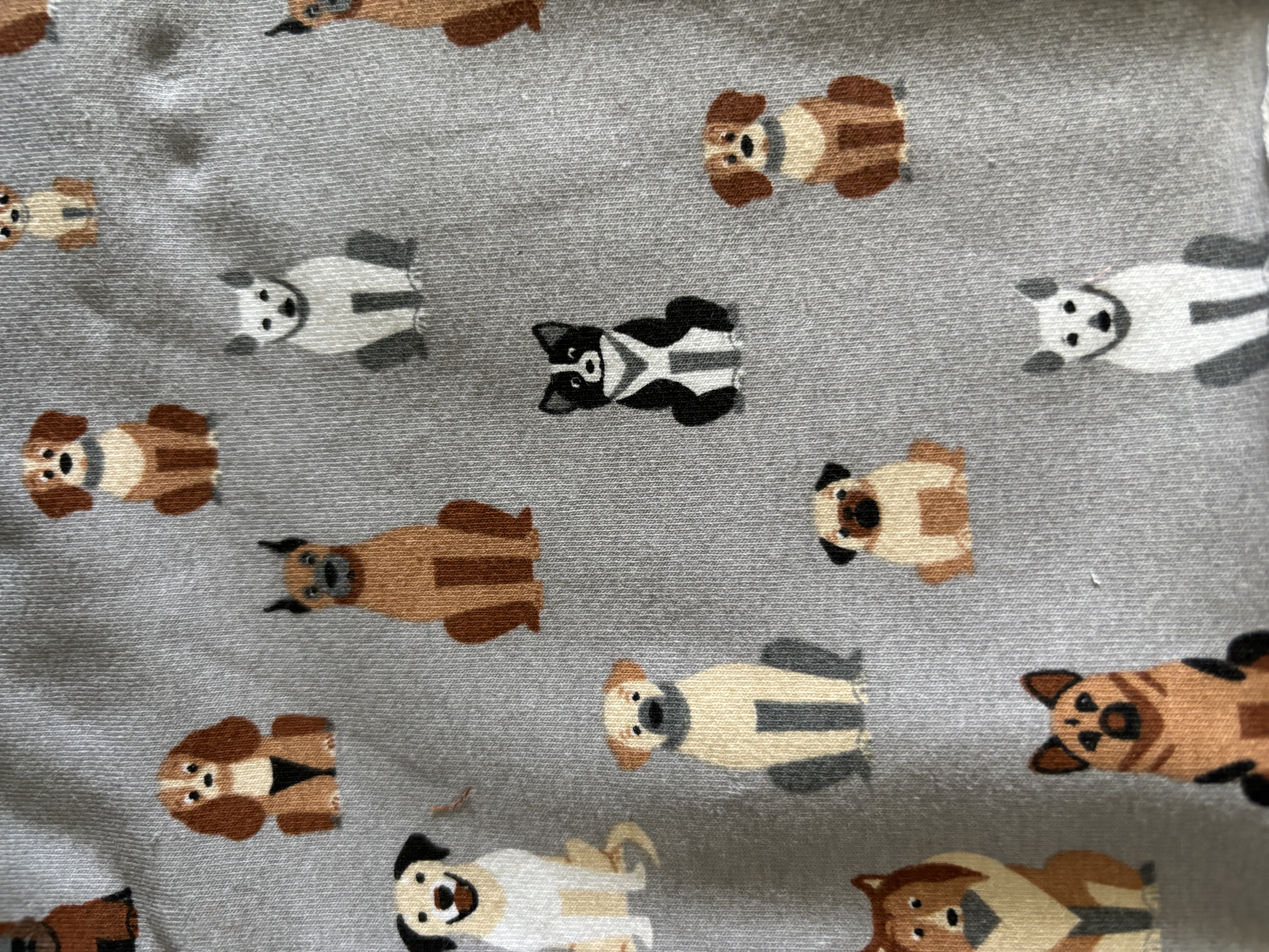 Tshirt Honden Grijs