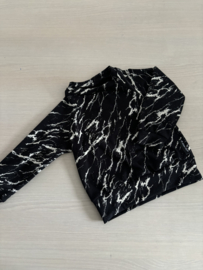 Sweater Black Marmer