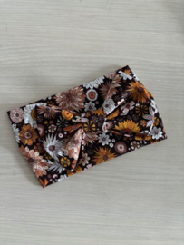 Haarband Bruine bloemen