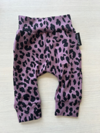 Broekje purple leopard