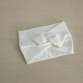 Haarband twist blanco in diverse kleuren