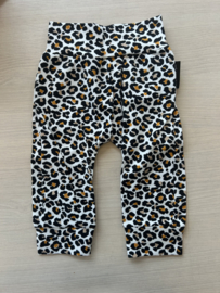 Broekje leopard orange black