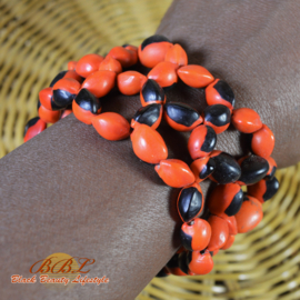 Bracelet SIFRA in red, black