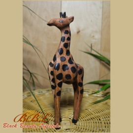 Handcrafted wooden Giraffe
