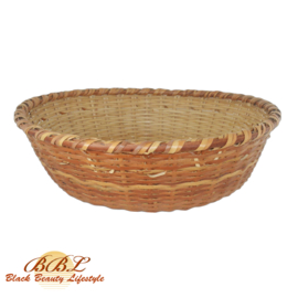 Large braided Baskieta basket Ø 50,5 cm