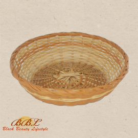 Braided Baskieta basket for fruit or bread Ø 32 cm