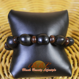 ROBINA bracelet in black/black brown