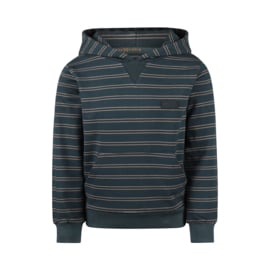Koko Noko - Sweater met kap staalblauw