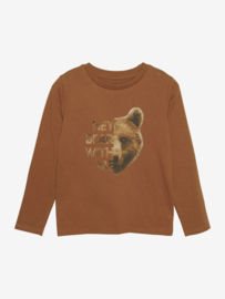 Longsleeve - Caramel with print