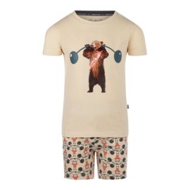 Pyjama - korte mouw beer