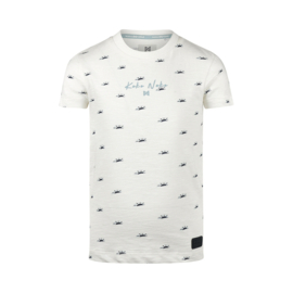 Koko Noko - T-shirt wit met zonnetjes