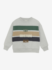 Minymo - Sweater licht gestreept