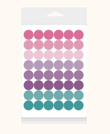 Stickervel Perfect Colors Stippen - verpakt voor winkelverkoop