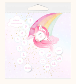 Beloningssysteem Unicorn met Unicorn Stickers - verpakt voor winkelverkoop