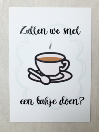 Zullen we een bakje doen?