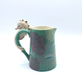 Coral Seahorse Jug