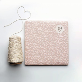 Sticker Hart Multi Goud