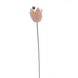 Tulp bloem Keramiek - Roze