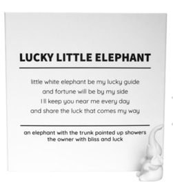 Quote box - Lucky little elephant