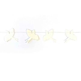 Bird confetti - wit