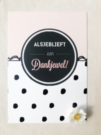 Alsjeblieft een dankjewel