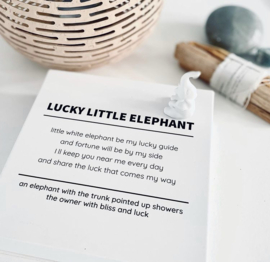 Quote box - Lucky little elephant