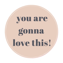 Sticker You are gonna love this