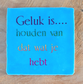 Tegel geluk