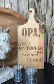 Serveerplank Opa Topper