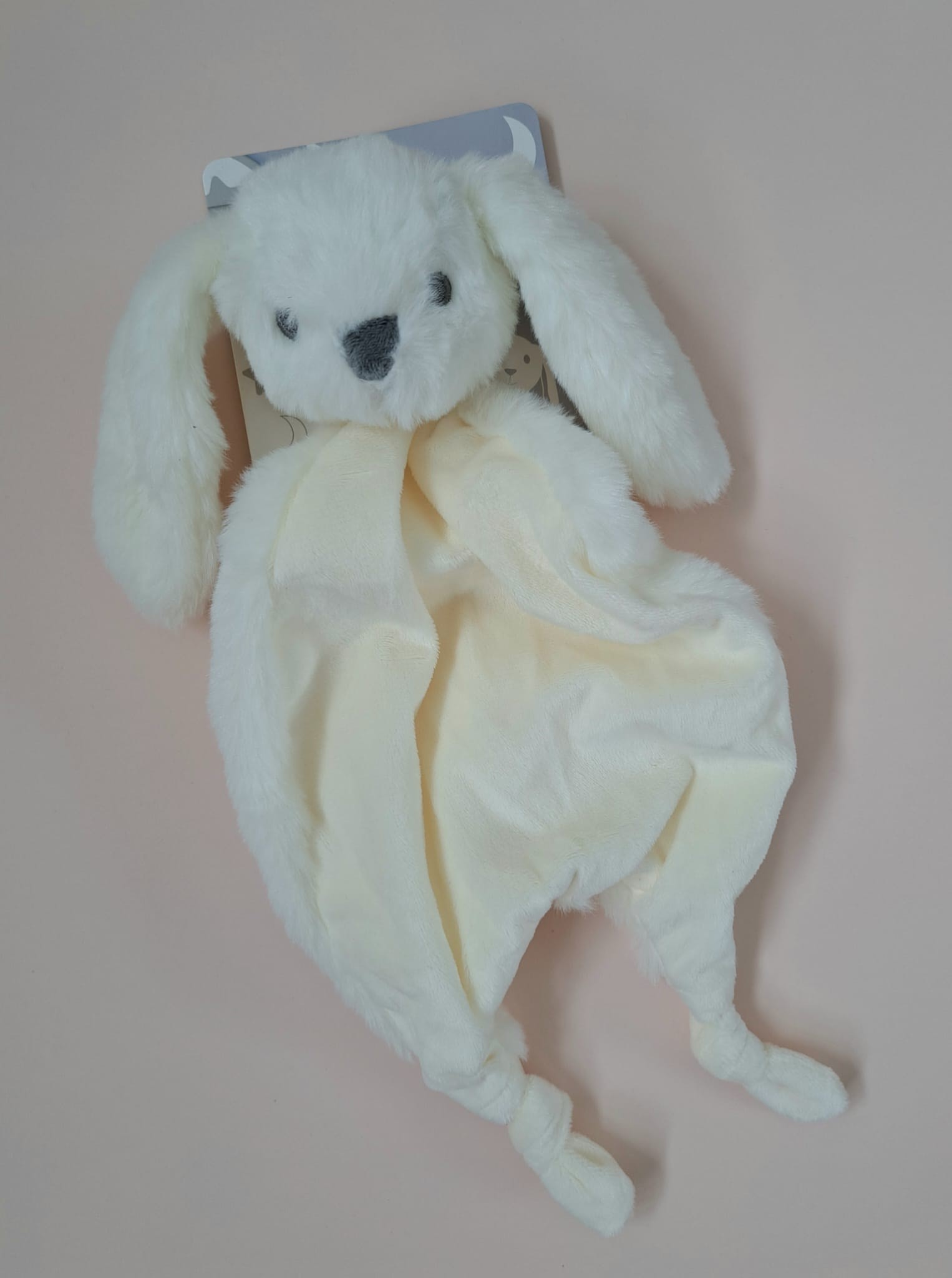 Knuffeldoekje konijn wit