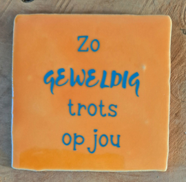 Tegel geweldig