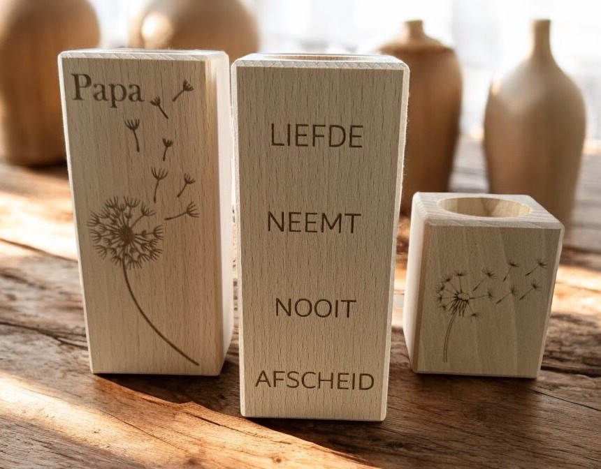 Waxinelichtje Papa