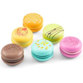 Houten macarons