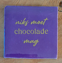 Tegel chocolade
