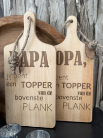 Serveerplank Opa Topper