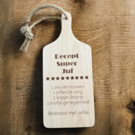 Serveerplank Recept super Juf