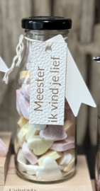 Flesje Meester ik vind je lief