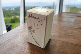 Waxinelichtje Mama paardenbloem