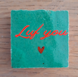 Tegeltje 5x5