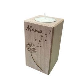Waxinelichtje Mama paardenbloem