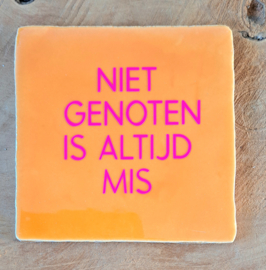 Tegel genoten