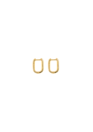 Golden rectangle small hoops