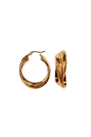 Golden Tracy hoops