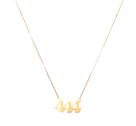 Golden angel numbers necklaces