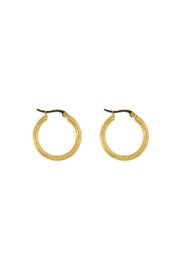 Golden modern hoops (20mm)