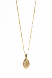 Golden Mary pendant